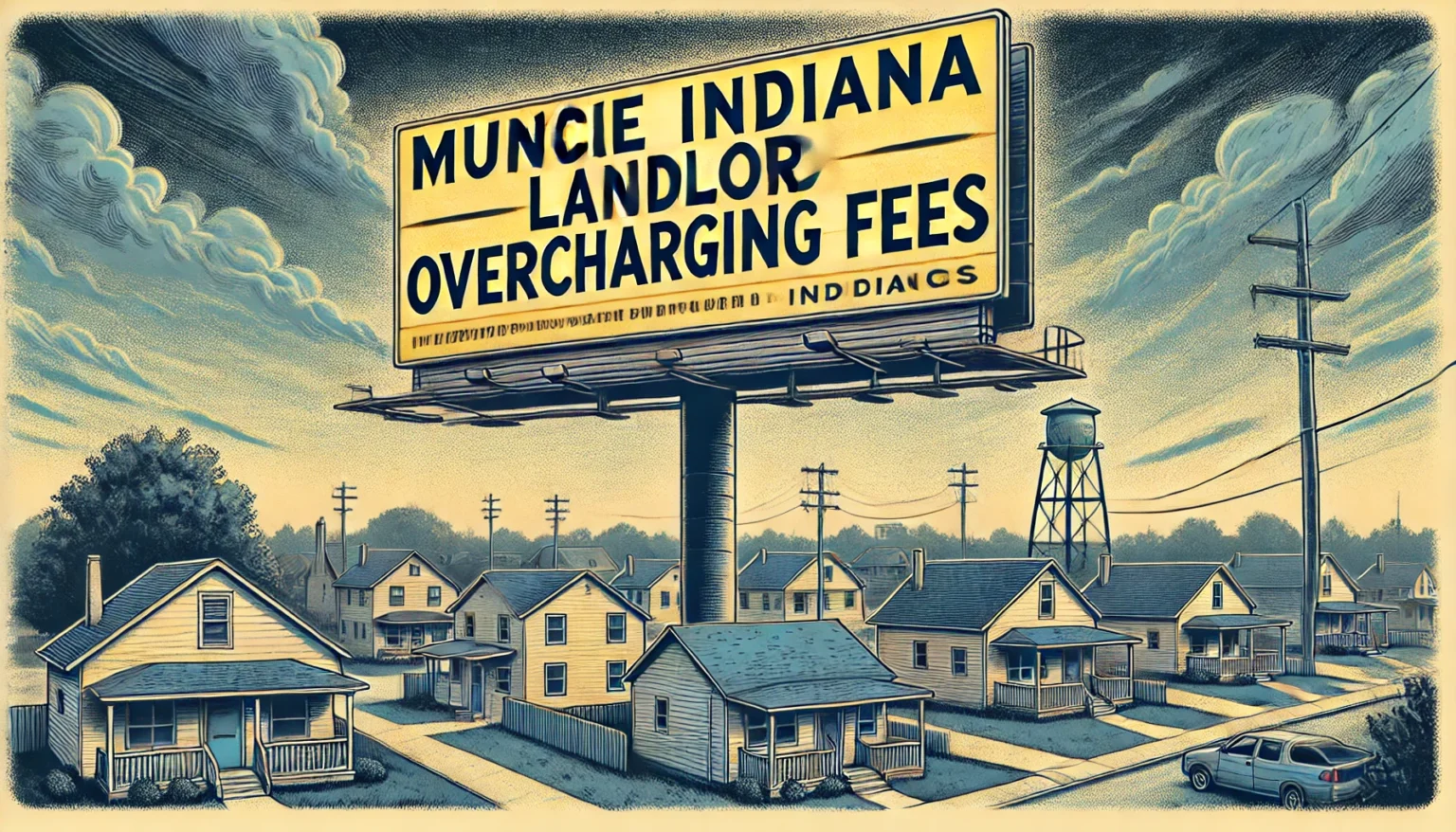 Muncie Indiana landlord overcharging fees