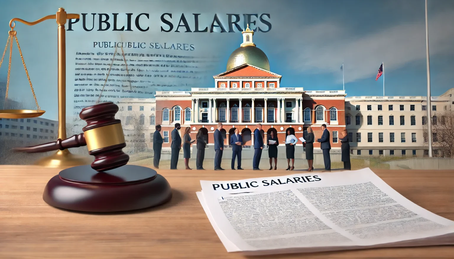 Lawsuit for Public Salaries in Massachusetts