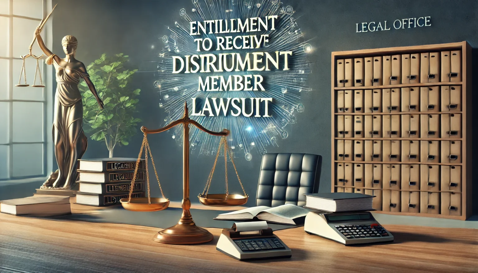 Entitlement to Receive Distribution Member Lawsuit