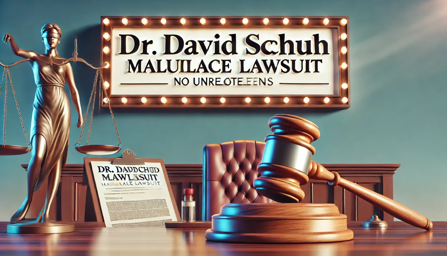 Dr. David Schuh Malpractice Lawsuit