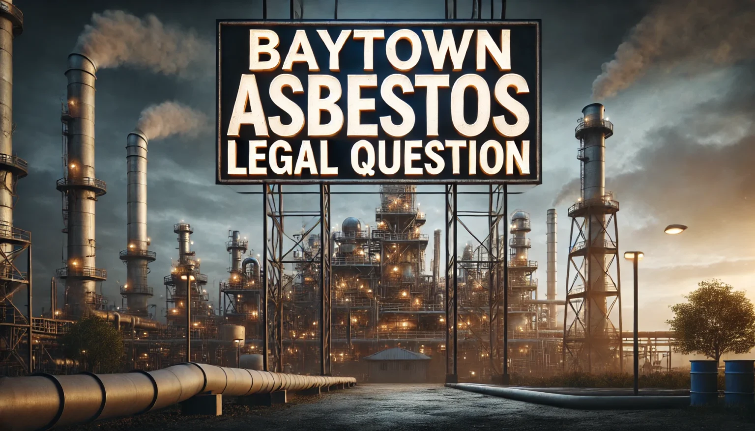 Baytown asbestos legal question